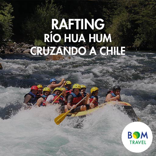 Rafting - Río Hua Hum Cruzando a Chile